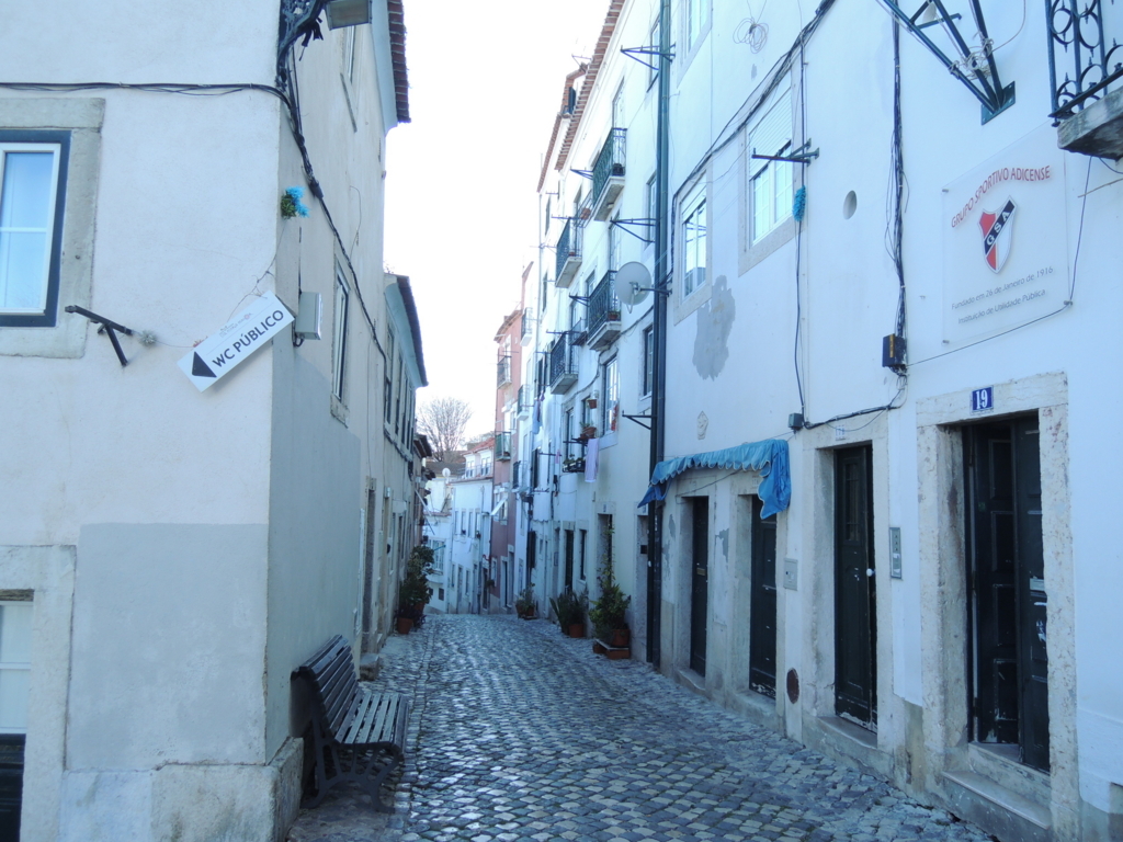 A street in Alfama