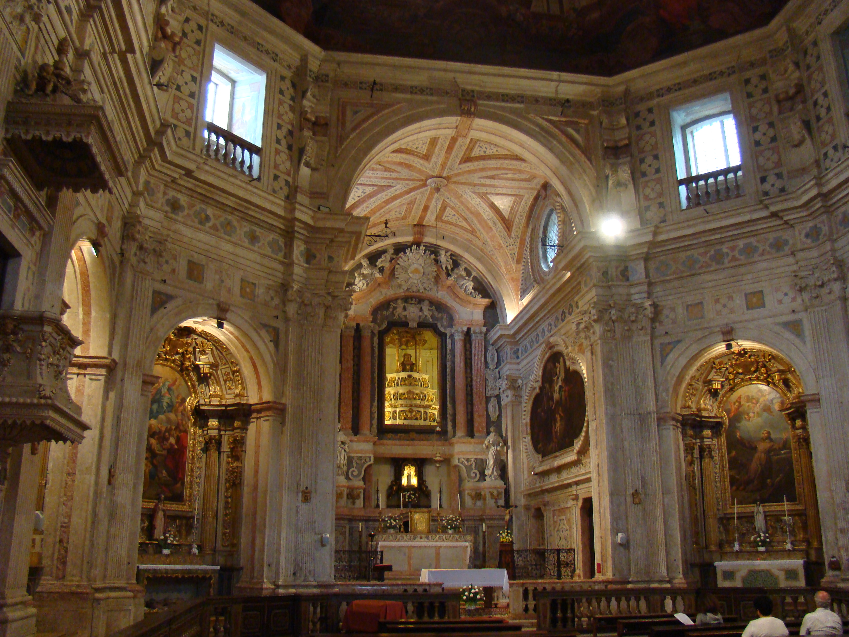Interior da Igreja do Menino Deus